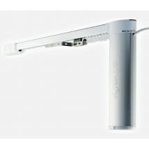 Tringle rail motorisé filaire SOMFY - Blanc - 3m50 - Métal - Home Maison