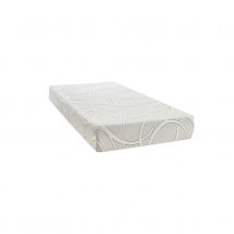 Matelas à mémoire de forme avec gel rafraîchissant - Blanc - 90x200 cm - Mousse - Home Maison