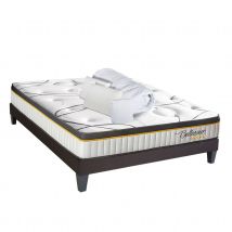 Pack Prêt à dormir Bellecour 2.0 - Blanc - 140x200 cm - Mousse - Home Maison