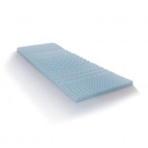 Surmatelas en gel de 6 cm - Bleu - Mousse - Home Maison