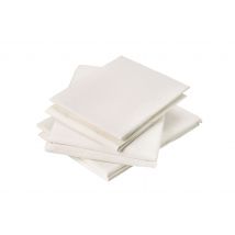 Drap Plat en Coton Lavé - Violet - Coton - Home Maison