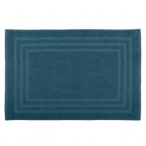 Tapis de bain en coton bio - Bleu Pétrole - Coton - Home Maison