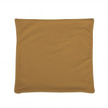 Housse de coussin douceur - Marron - Polyester - Home Maison