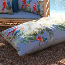 Pouf XXL imprimé perroquets - 90x140 cm - Home Maison