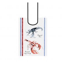 Bavoir à impression homard - Ecru - Coton - Home Maison