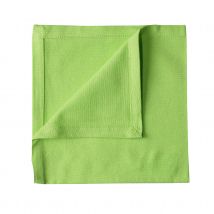 Serviette de table unie et colorée - Vert clair - Coton - Home Maison