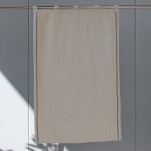 Voilage droit en 100% lin - Naturel - Lin - Home Maison