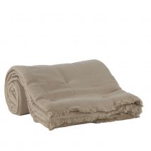 Edredon uni en gaze de coton - Naturel - Gaze de coton/Coton - Home Maison