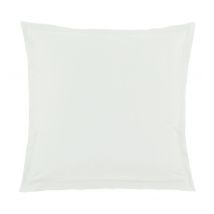 Taie d'oreiller en percale unie - Blanc - Percale de coton - Home Maison