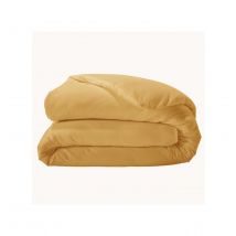 Housse de couette unie en percale de coton - Ambre - Percale de coton - Home Maison