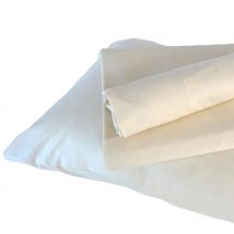 Housse de couette enfant uni - Ecru - Coton - Home Maison