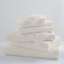 Drap De Bain Uni et Coloré - Crème - Coton - Home Maison