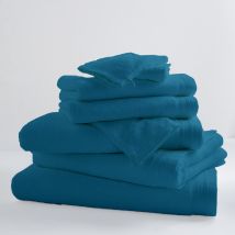 Drap De Bain Uni et Coloré - Turquoise - Coton - Home Maison