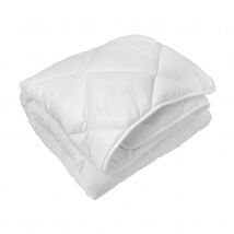 Couette d'été légère - Blanc - Polyester/Microfibre - Home Maison