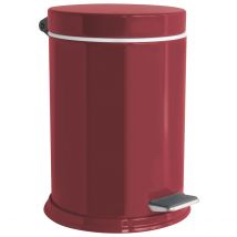 Poubelle design OLFA "Rouge piment" - Rouge - 17.5x25.0 cm - Aluminium - Home Maison