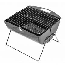 Barbecue valisette - Gris - Métal - Home Maison