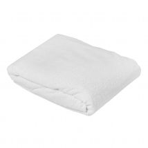 Alèse en bouclette éponge imperméable - Blanc - 80x200 cm - Coton - Home Maison