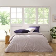 Housse de couette en percale de coton - Gris clair - Percale de coton - Home Maison