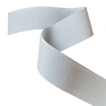 Bande velcro scratch ignifugé - Gris clair - 5 cmx2 m - Polyamide - Home Maison