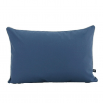 Coussin rectangle uni extérieur - Bleu - Polyester - Home Maison