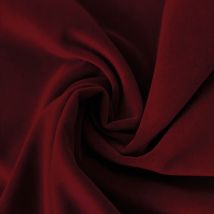 Tissu velours non feu M1 - Bordeaux - 140 cm - Polyester - Home Maison