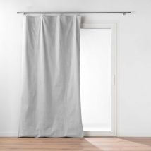 Doublure thermique avec anneaux pour rideaux - Gris - Home Maison