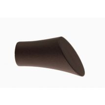 Embout de Tringle "Cône Bisoté" de Ø 20 mm - Orange Foncé - Métal - Home Maison