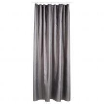 Rideau de douche en polyester - Gris béton - 180x200 cm - Polyester - Home Maison