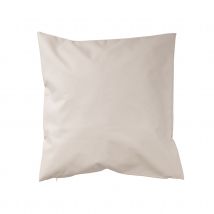 Coussin extérieur imperméable et déhoussable - Beige - 70x70 cm - Polyester - Home Maison