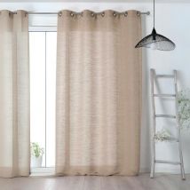 Voilage Aérien en toile de jute - Naturel - 150x240 cm - Jute - Home Maison