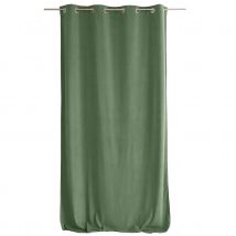 Rideau tamisant en velours - Vert - Home Maison