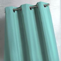 Rideau d'extérieur en tissu déperlant - Vert - Polyester - Home Maison