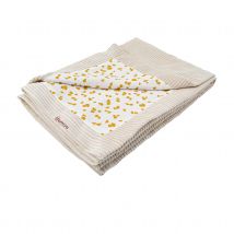 Couverture réversible esprit safari pour bébé - Beige - Coton/Polyester - Home Maison