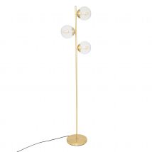 Lampadaire droit - Jaune - Home Maison