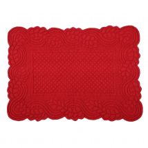 Set de table morphée miel - Rouge - Coton - Home Maison
