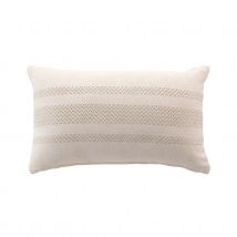 Coussin déhoussable - Naturel - 30x50 cm - Coton - Home Maison