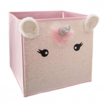 Boîte de rangement licorne pour enfant - Rose - Home Maison