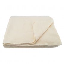 Couverture chaude laine et mohair - Naturel - 240x260 cm - Laine/Mohair - Home Maison