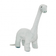 Peluche dinosaure XL - Bleu - Polyester - Home Maison