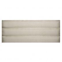 Tête de Lit à Bandes Horizontales en Jacquard Armuré - Crème - 90x120 cm - Jacquard - Home Maison