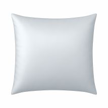 Taie d’oreiller en soie naturelle 100 % mûrier - Argent - 65x65 cm - Soie - Home Maison