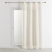Voilage 100% lin - Ecru - Lin - Home Maison
