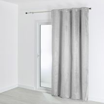 Doublure obscurcissante et thermique à œillets - Argent - Polyester/Occultant - Home Maison
