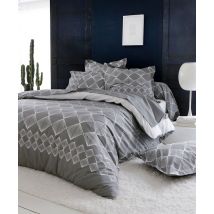 Housse de Couette Forever - Gris - Coton - Home Maison