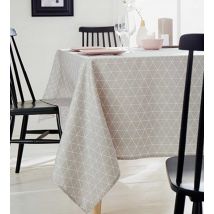 Nappe Rectangulaire "Scandinave" - Beige - 150x200 cm - Polyester - Home Maison