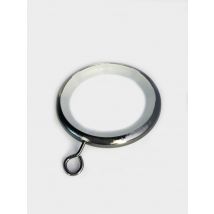 10 Anneaux métal anti-bruit - Gris - Métal - Home Maison