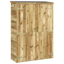 Abri de jardin - Marron - Bois - Home Maison