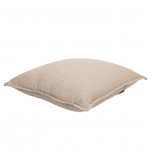 Coussin déhoussable en lin - Beige - Lin - Home Maison