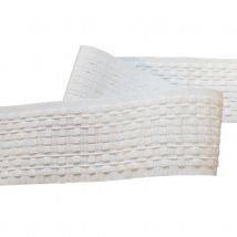 Ruflette galon fronceur - Blanc - Polyester/Polypropylène - Home Maison