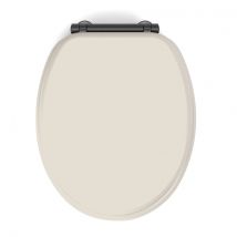 Abattant WC frein de chute design - Beige - 38x48 cm - Bois - Home Maison